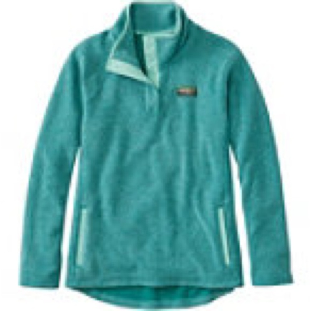 LL Bean Tumbled Sherpa, Quarter-Snap Plus